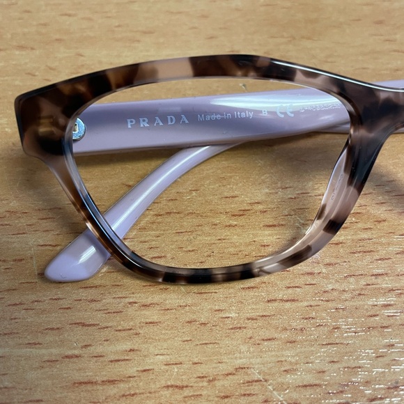 Prada Women's Glasses in Pink/Tortoise - Picture 6 of 10